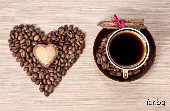 Чаша кафе изпито с любов