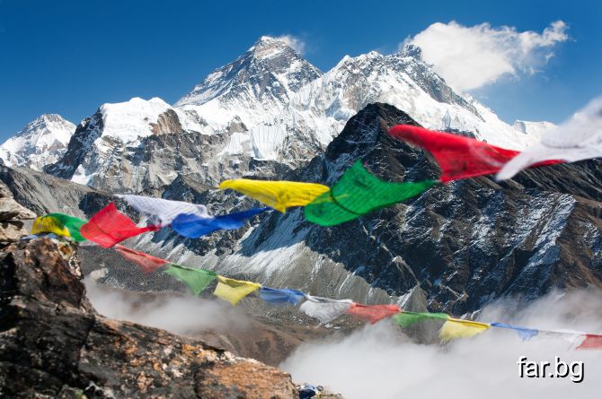 Спокойствието на величествените Хималаи